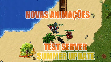 Novas animações - Test Server Summer Update 2014 - Tibia