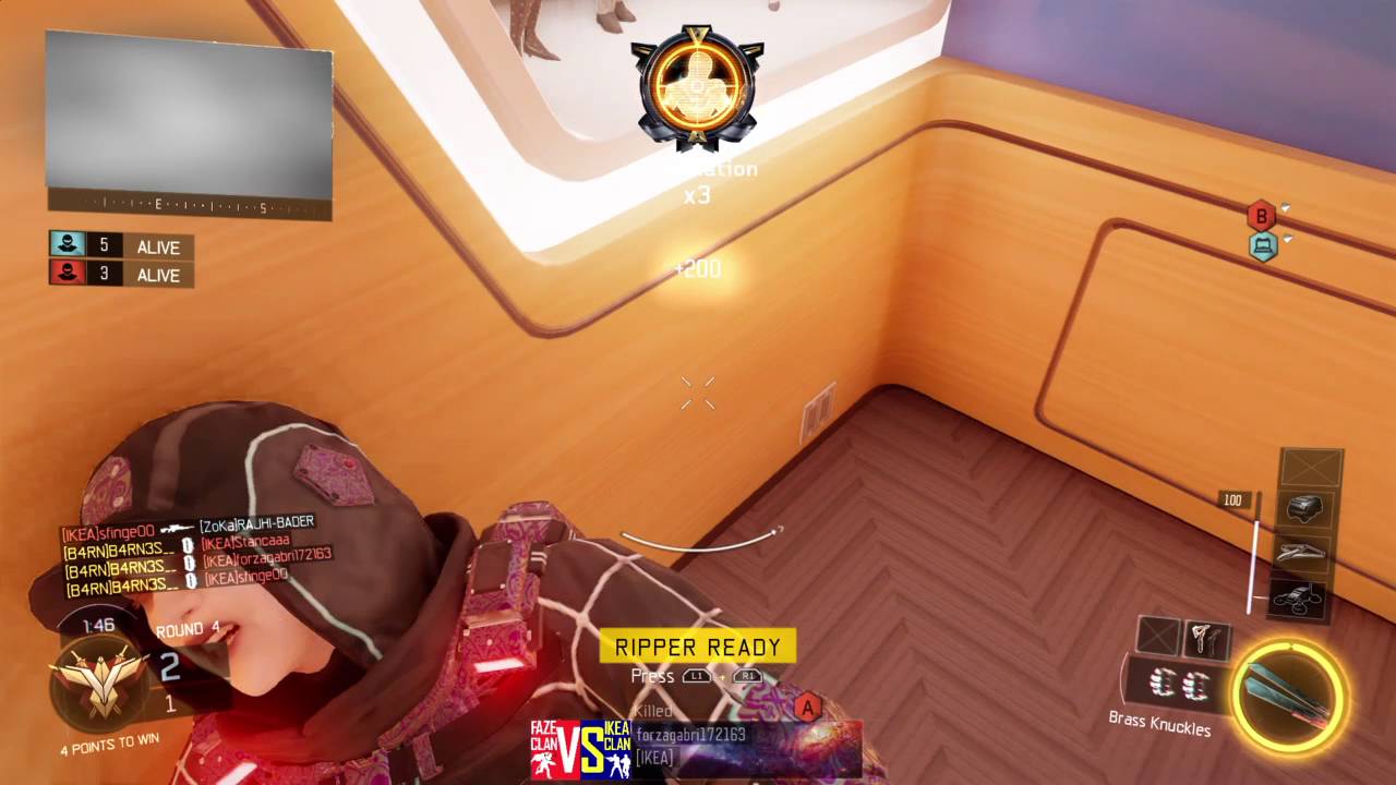 5 piece frenzy kill search and destroy nuketown brass knuckles