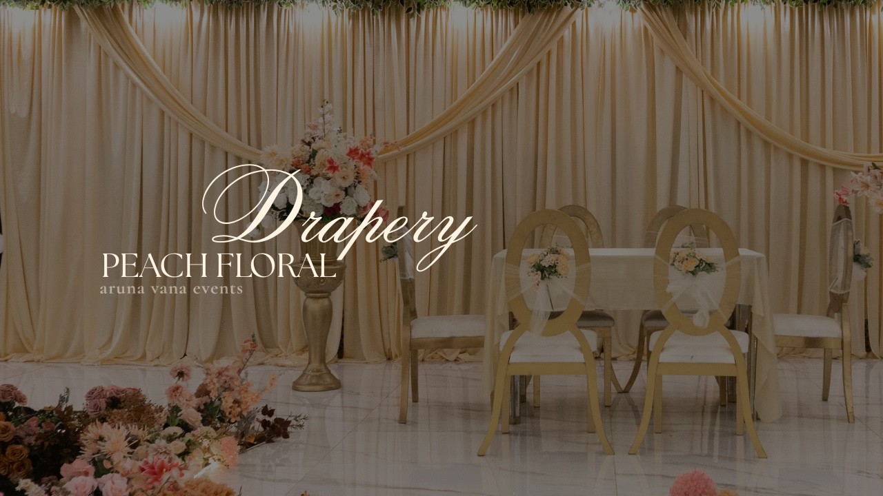 Akad & Resepsi — 2 Hall — dekorasi wedding Aruna Vana Events Jakarta Selatan