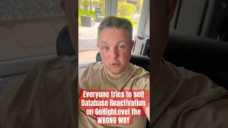 Everyone sells Database Reactivation on #gohighlevel the WRONG WAY