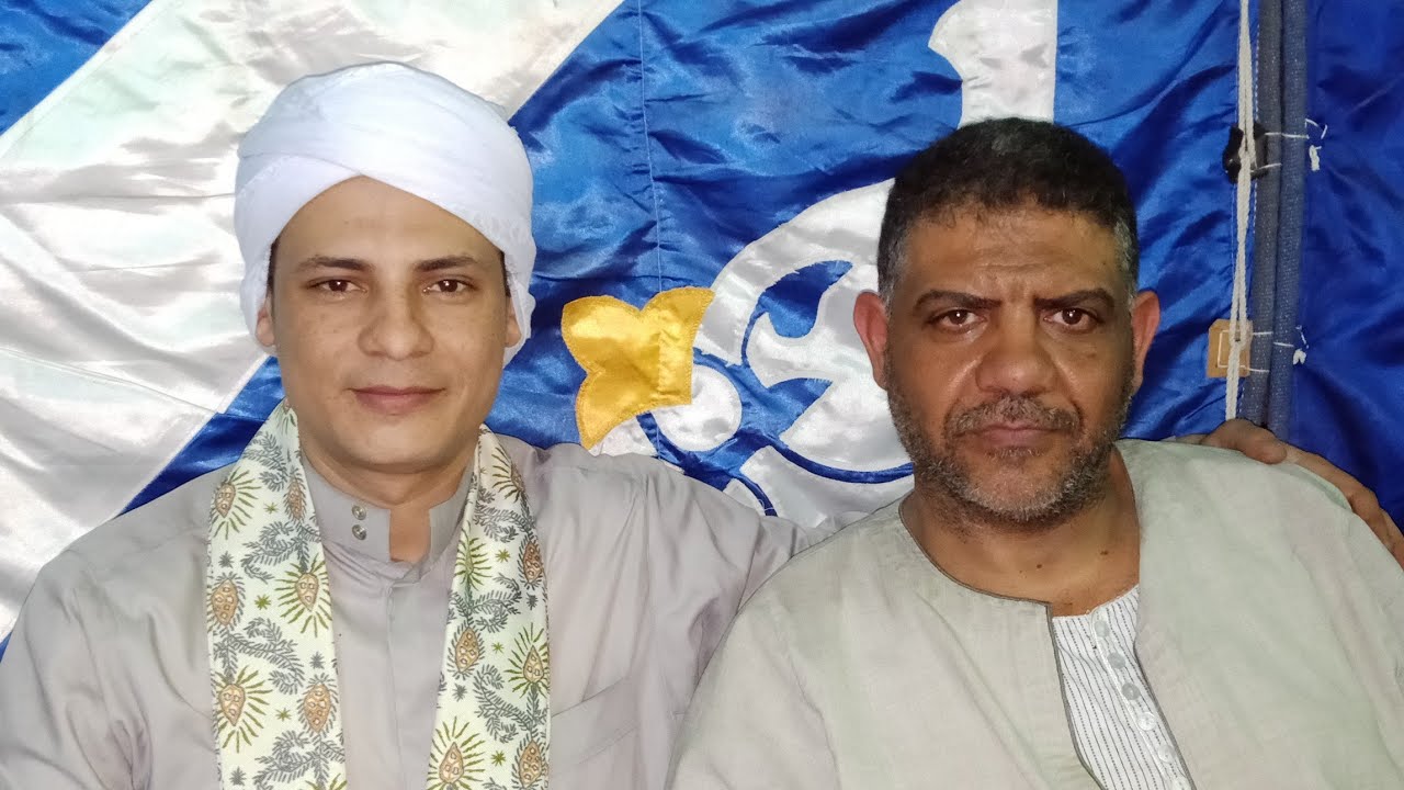 الخواجه الرفاعى و عاشق العتاب نجيب أبو زين فى مولد سيدى أحمد القيشاوى 2018