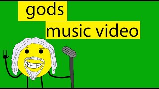 Funny animation : gods music video