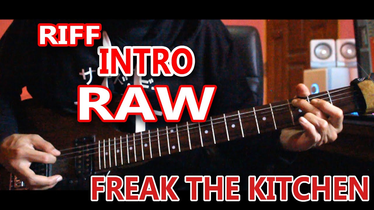 [ Freak Kitchen - Raw ] - Guitar Riff Lesson - YouTube