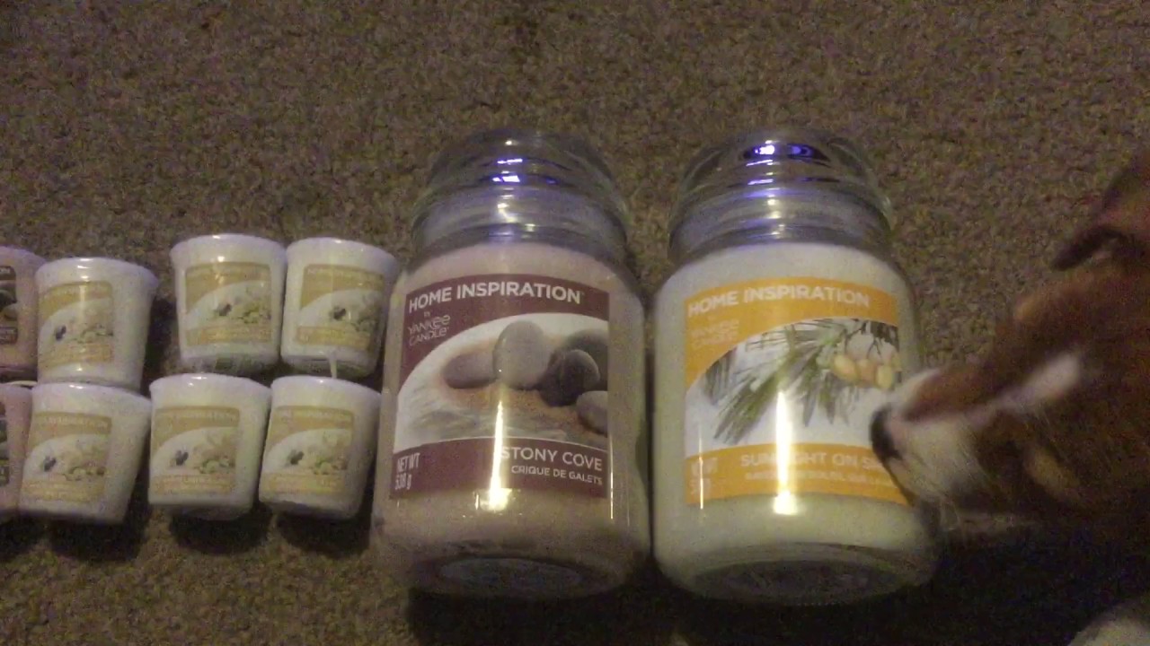 Yankee candle home inspiration jars and votives YouTube