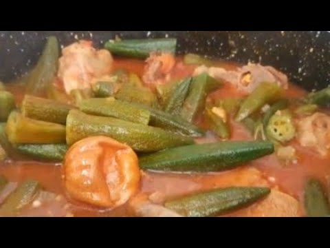 Laham at Gulay na okra | Pinoy dish
