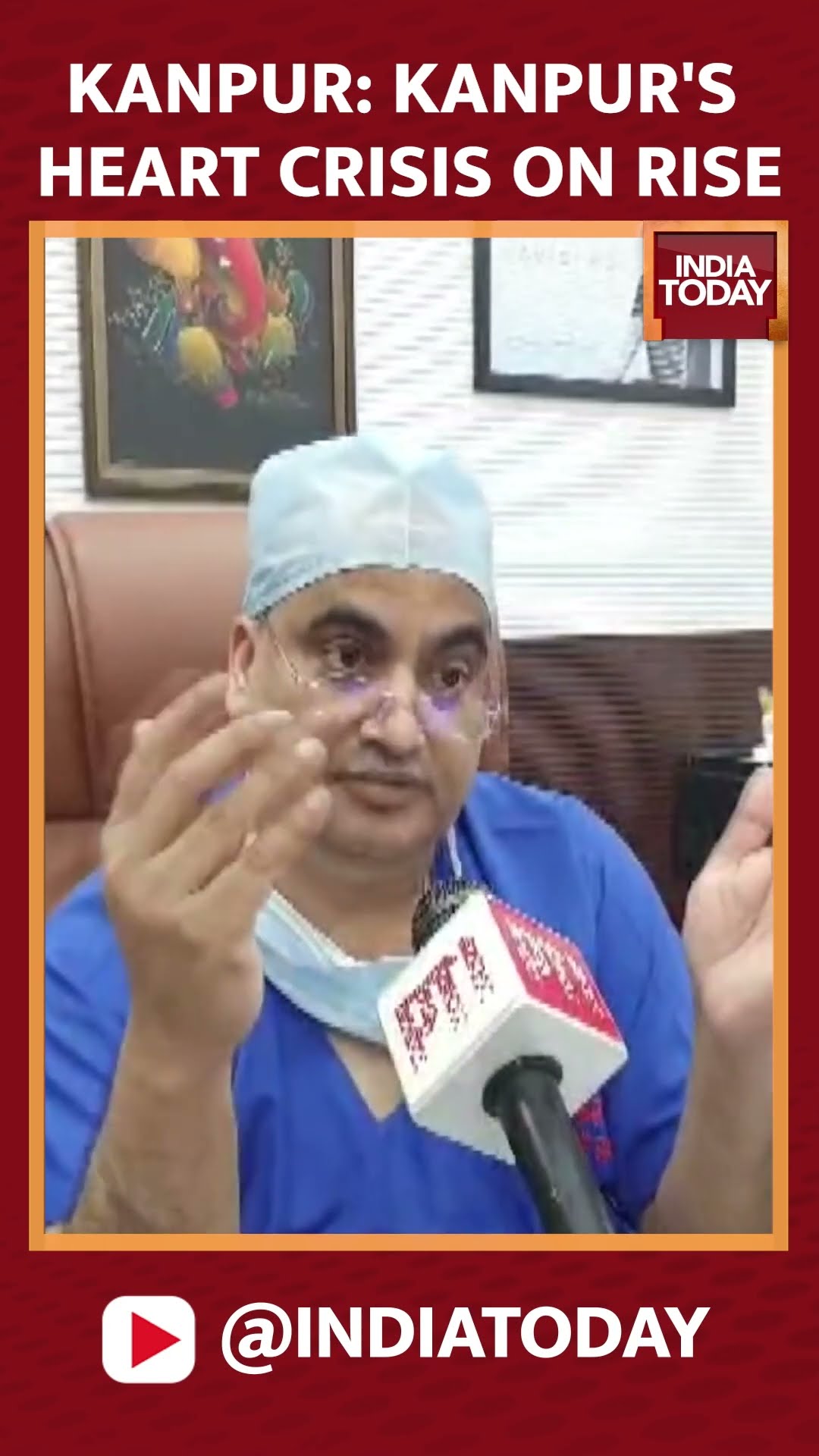 Kanpur Heart Crisis: Doctors Urge Stress Management, Diet Control, and Exercise Amid Surge