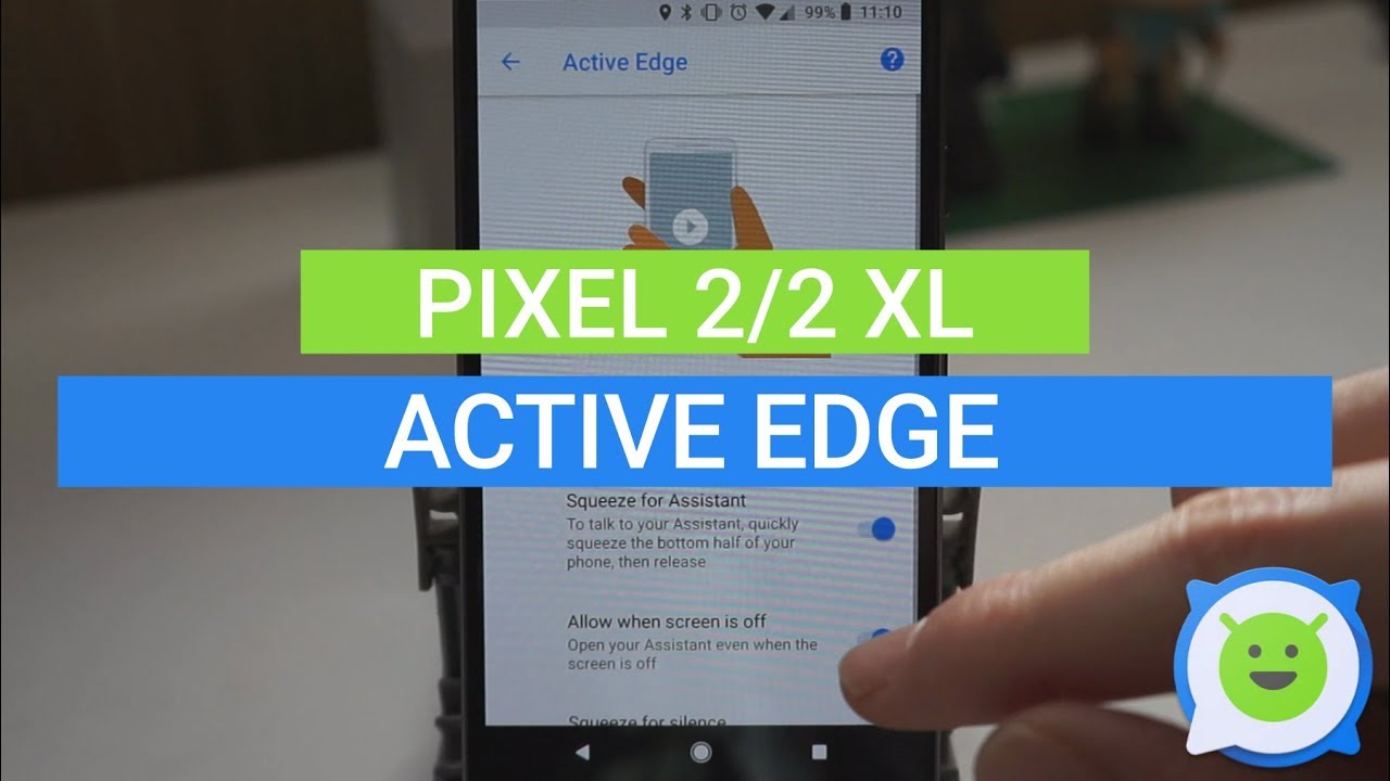 Pixel 2 How to squeeze for Google Assistant YouTube