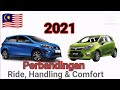 MYVI lwn IRIZ 2021, Perbandingan Ride, Handling and Comfort.