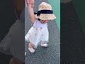 なんとしても横道にそれたい1歳1ヶ月/"Daddy! Let's come this way!" she said, grabbing my hand.#YouTube#shorts