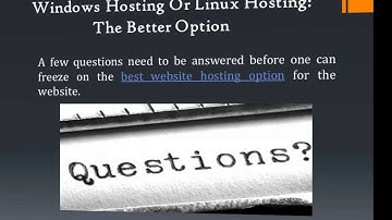 Linux Hosting or Windows Hosting: The Better Option