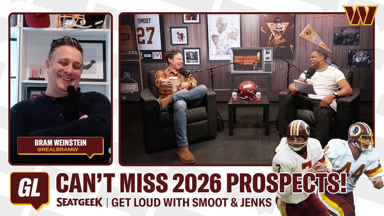 2026 NFL Draft & Trivia Showdown with Bram Weinstein + BBQ Debate | Get Loud | Washington Commanders