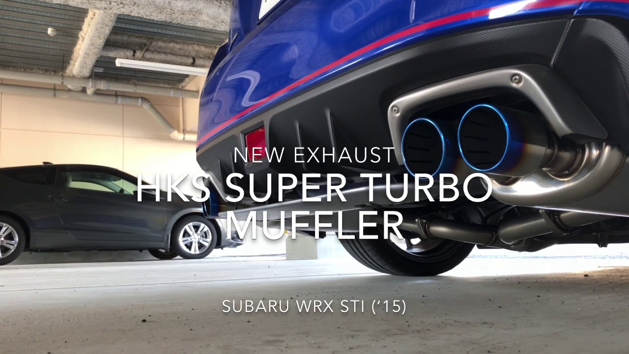 Wrx Sti Vab マフラー交換 音比較 Youtube
