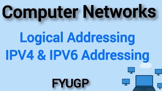 Logical Addressing|IPV4 & IPV6 Addressing|Computer Networks FYUGP Calicut University 3rd semester
