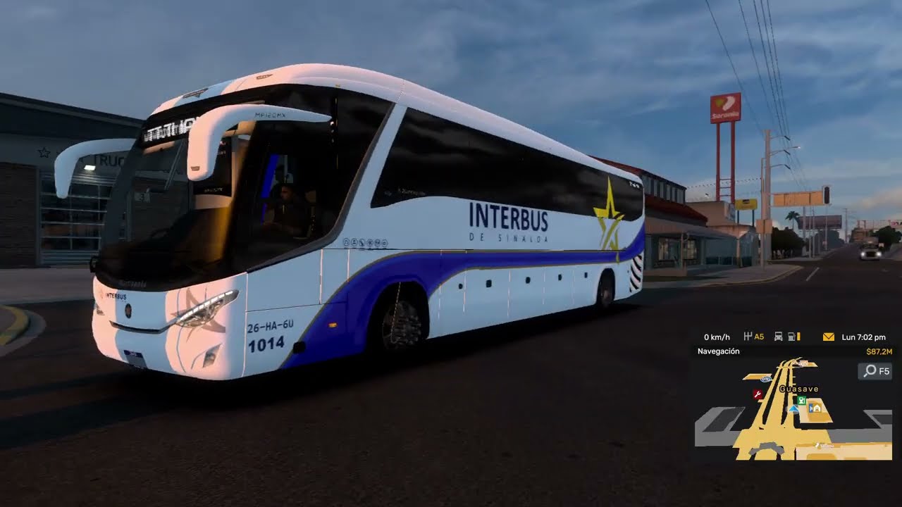 ATS BUSES | Culiacán - Tijuana| INTERBUS DE SINALOA #1014 | Parte 1 