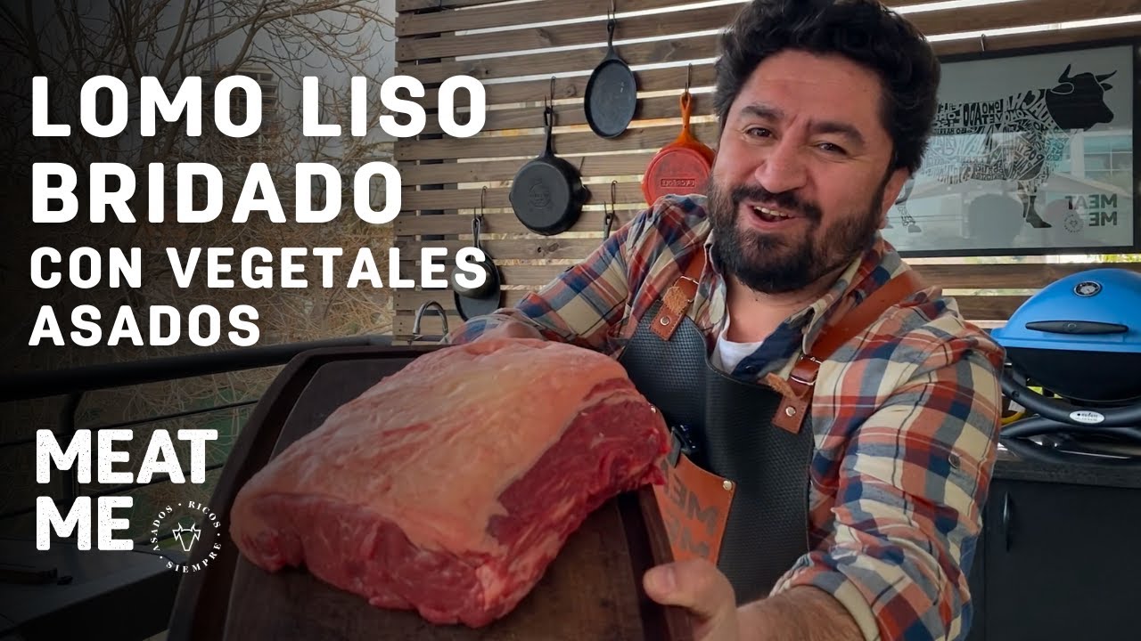 Lomo Liso Bridado con Vegetales Asados