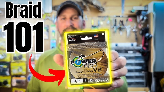 Power Pro Super Slick V2 MOON SHINE Braided Line