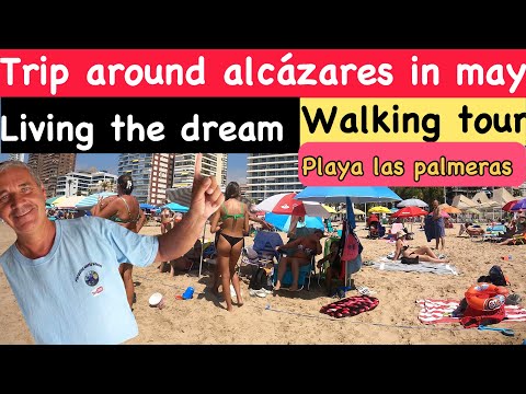 Trip around Los alcazares (playa las palmeras mar menor)murcia costa cálida spain 🇪🇸