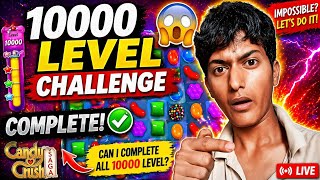 😱 10000 HARD LEVEL in Candy Crush Saga | Can I Beat This IMPOSSIBLE Level? 🤯 screenshot 4