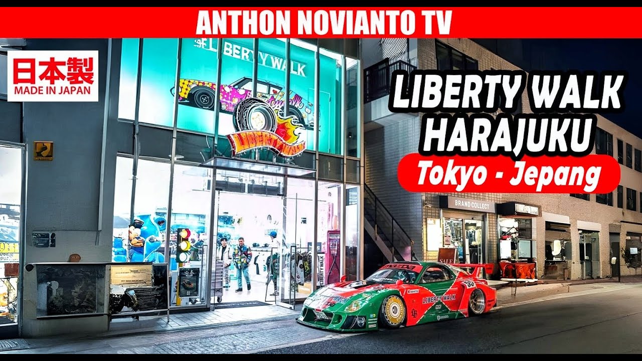 JALAN2 JEPANG 4K Eps.8 ~ LIBERTY WALK HARAJUKU - LBWK TOKYO - YouTube