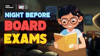 Night Before Board Exams | Types of Students | Viral Animated Ad Film on Exam Stress