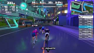 Zwift Crit racing club Twilight Crit Can I perform in a second race 26
