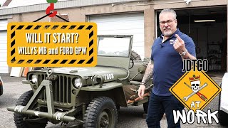 JDTCO WILL IT START?: WW2 WILLYS MB JEEP and FORD GPW (FOR SALE???)