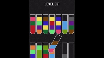 Water Sort Puzzle Level 961