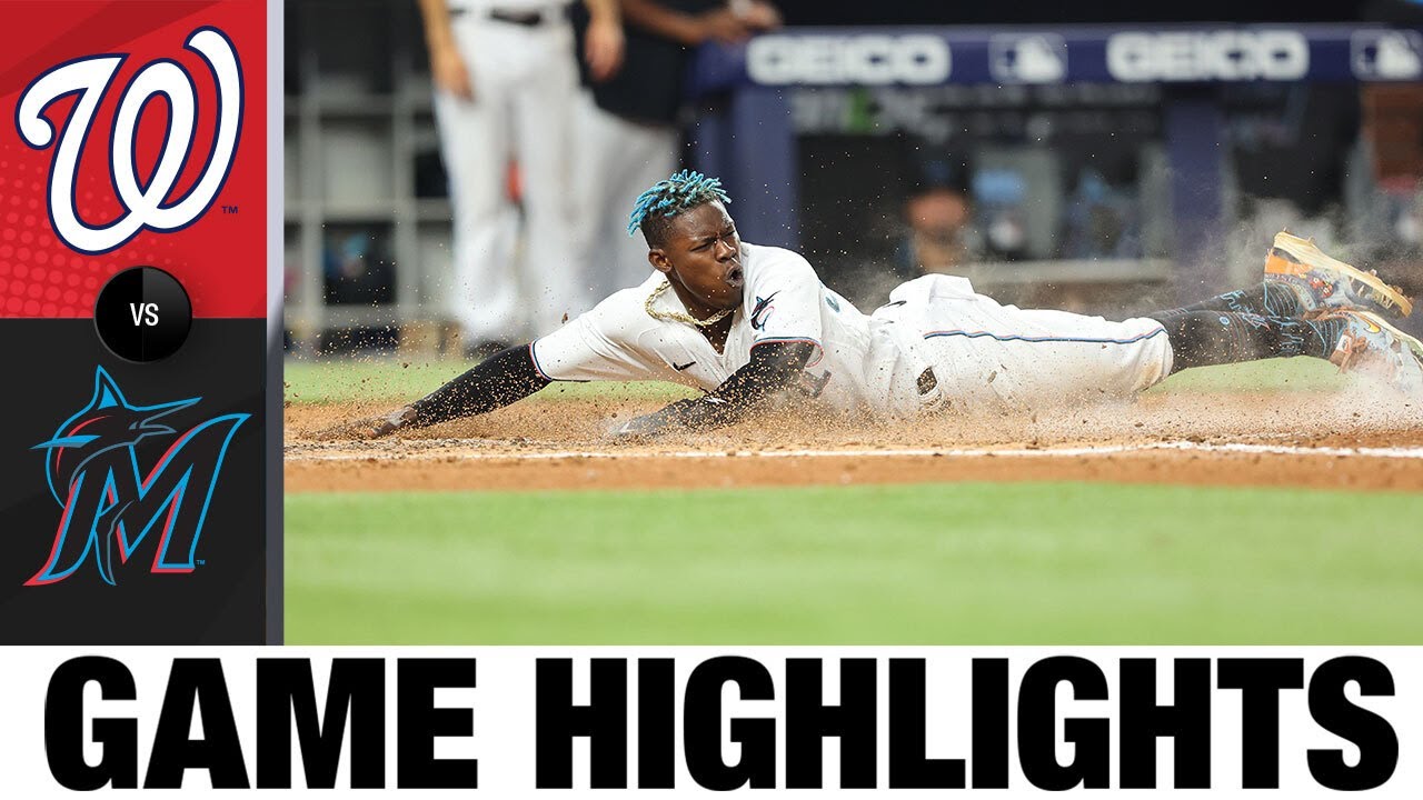 Nationals vs. Marlins Game Highlights (6/9/22) MLB Highlights YouTube