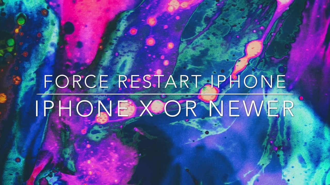 Force Restart iPhone