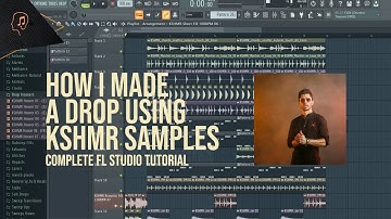 How I Made a Drop Using KSHMR Samples | Complete FL Studio Tutorial | FREE FLP | Omnislash