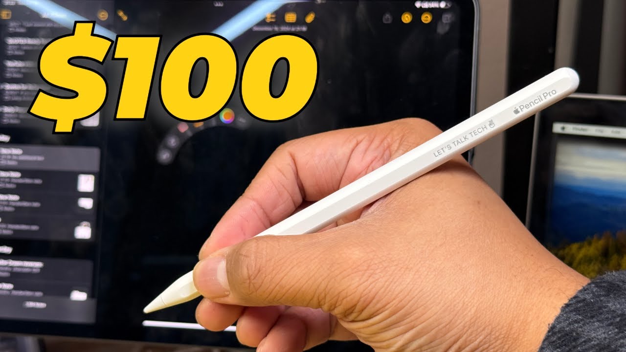 $100 Tech Gift Idea in 2024: Apple Pencil Pro - YouTube