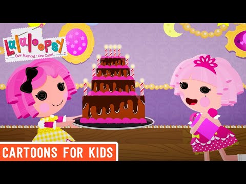 Happy Birthday Jewel Sparkles! | Lalaloopsy Compilation | Cartoons for Kids