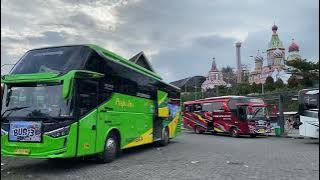8 ARMADA BUS DATANG SEMUA - BUS MUJI JAYA GEMILANG TRANS - WARNA WARNI LUCU 😍