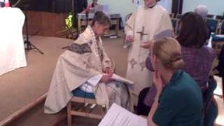 Roman Catholic Womenpriests Vesting Of Morag Liebert, First Woman Priest In U.k.