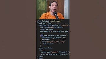 ¿Cómo colocar un loading gif en un textbox usando Angular Material? #Programacion #Angular