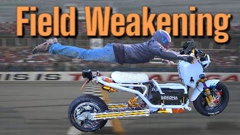 Make Your E-Motorcycle FASTER With Field Weakening