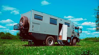 Outstanding Russian AWD MotorHome IVECO EuroCargo Camper