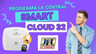 Configuración de Central de Alarma Smart Cloud 32 JFL