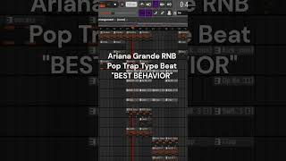 My new Ariana Grande RNB type beat "BEST BEHAVIOR" is out now. #arianagrande #rnb #typebeat