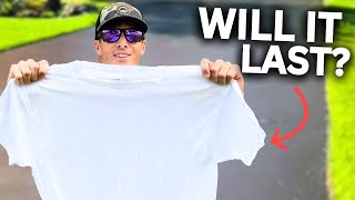 Sealcoating WHITE T-SHIRT CONTEST | Will It STAY CLEAN?