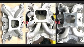 Vintage 351C 4V Intake Comparisons.
