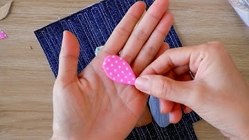 Sewing Idea For Using Up Scraps And Old Jeans To Transfrom Into  New Item