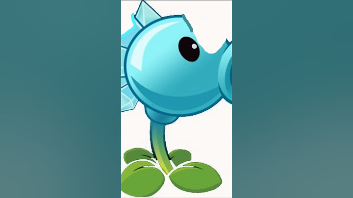 Раненый ледяной горох #pvz