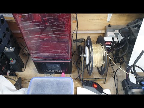 Updating the DIY heater for my Elegoo Mars Pro resin printer