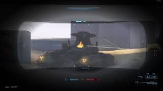 Halo infinite sniper vs scorpion tank screenshot 1