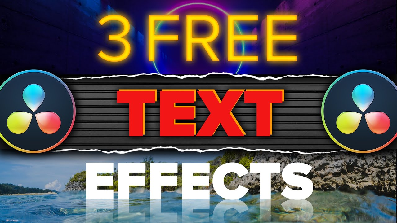 Davinci resolve free text animation free star procreate brush