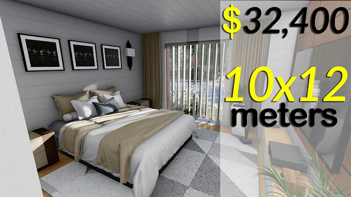 (10x12 Meters) Modern House Design | 2 Bedrooms House Tour