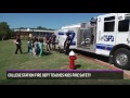 College Station Fire Department teaches kids fire safety