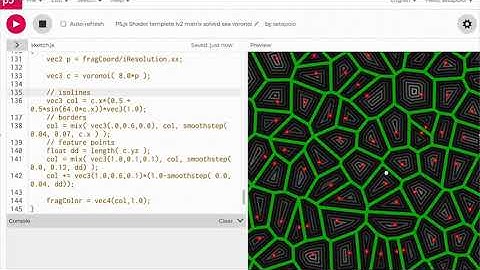 Voronoi Challenge p5js Lv2 ShaderArts