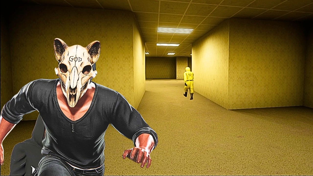 My 40 year old Aussie friend and I try to ESCAPE THE BACKROOMS